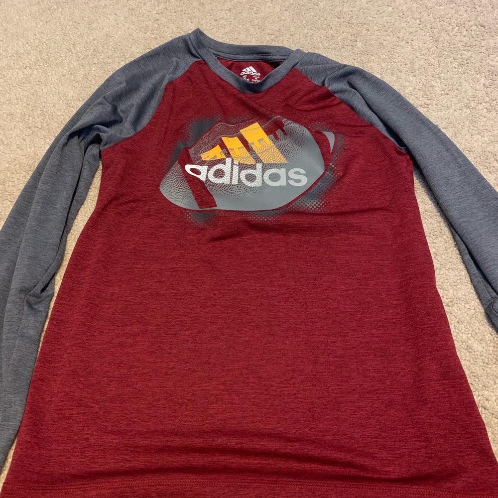 adidas Long sleeve performance shirt 10/12